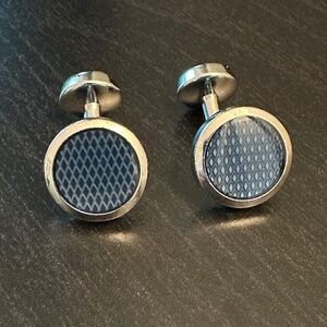 Hugo Boss Blue Cuff Links